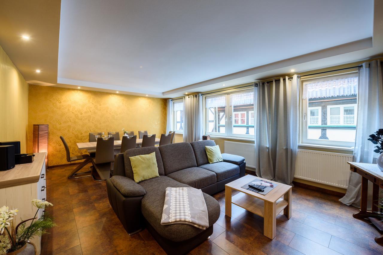 Apartmenthaus Im Stieg Quedlinburg Exteriér fotografie
