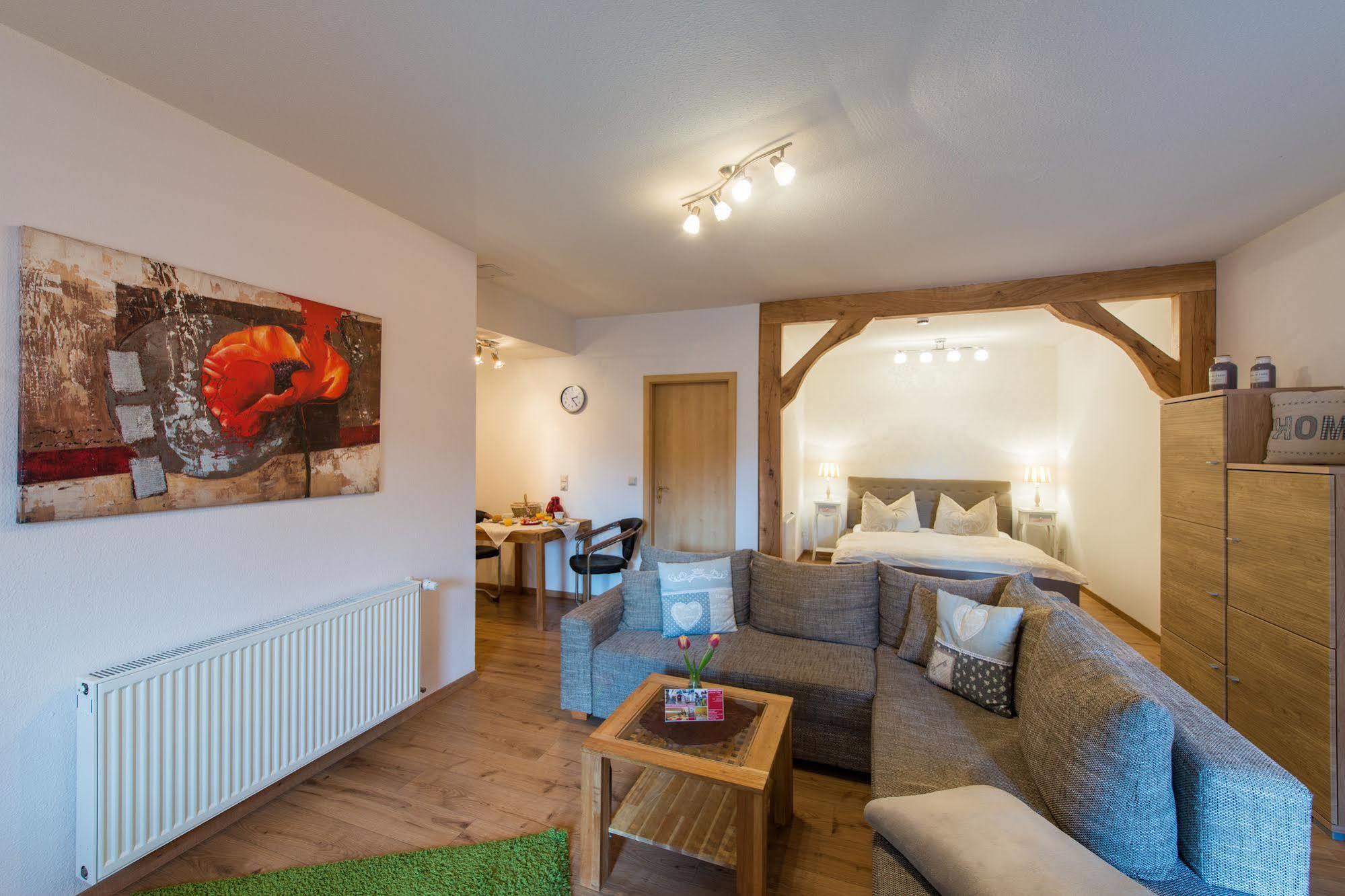 Apartmenthaus Im Stieg Quedlinburg Exteriér fotografie